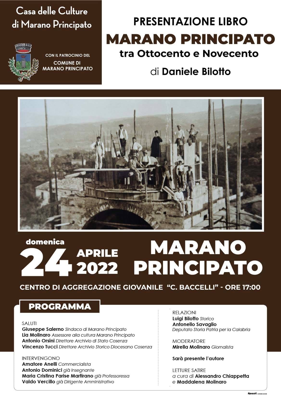 Presentazione del libro MARANO PRINCIPATO